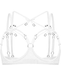 Zhilyova - Aurora Open Cup Bra - Lyst