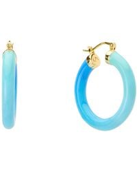 Dolcetto Designs - Tropicale Ocean Hoop - Lyst