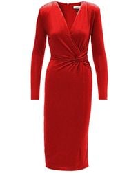 Nissa - Stud-Embellished Midi Dress - Lyst