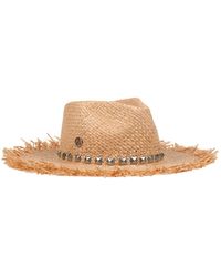 Le Trap - Neutrals Sorrento Hat - Lyst