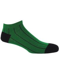 Peper Harow - Made in England - Pin Stripe Trainer Socks – - Lyst