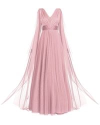 Angelika Jozefczyk - Tulle Evening Gown Dusty Pink - Lyst