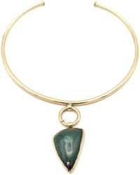 Lala Salama - Kijani Malachite Drop Choker - Lyst