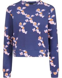 Sophie Cameron Davies - Floral Cotton Sweatshirt - Lyst