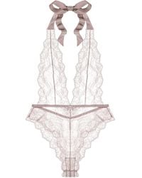Journelle - Neutrals Anais Bodysuit Petal - Lyst