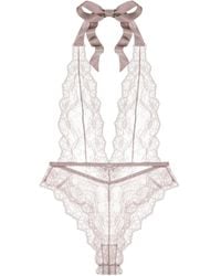 Journelle - Neutrals Anais Bodysuit Petal - Lyst
