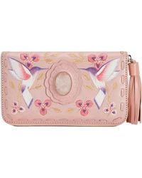 Jodi Lee - Monterey Hummingbird Wallet Blush - Lyst
