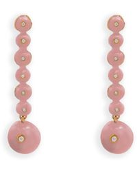 Lavani Jewels - Hibiscus Earrings - Lyst
