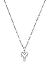 Zoe & Morgan - Mini Heart Necklace - Lyst