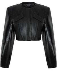 Nocturne - Patent Leather Jacket - Lyst