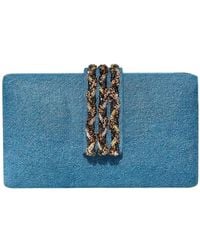Simitri - Denim Braided Fringe - Lyst