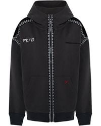 Pcfg - Crochet Zip Up Hoodie - Lyst
