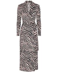 Beatrice von Tresckow - Zebra Zanzibar Wrap Dress - Lyst