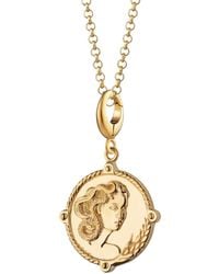 Lily Charmed - Plated Goddess Of Fertility And Nature Demeter Charm Necklace - Lyst