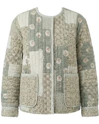 The Well Worn - Chloe Jacket – Reversible Vintage Quilt Jacket - Lyst
