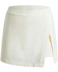 Known Supply - Asymmetrical Cotton Skort - Lyst