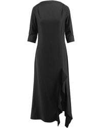 Larisa Dragna - Mystique Long Slit Dress - Lyst