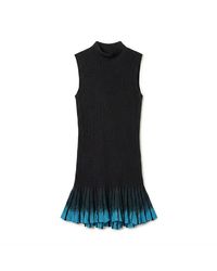 Arto. - Flying Cotton Summer Knit Cocktail Mini Dress - Lyst