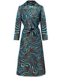 Andreeva - Mint Marilyn Coat - Lyst