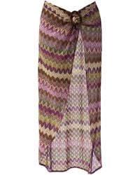 Aulala Paris - Nocturnal Sky Broderie Beach Sarong - Lyst