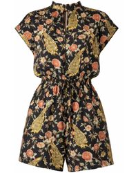 Raishma - Samara Viscose Playsuit - Lyst