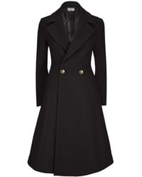 James Lakeland - Double Breasted A Line Coat - Lyst