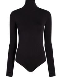Commando - Prima Ballet Turtleneck Bodysuit With Thumbholes - Lyst