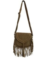 Zasta Studio - Banjara Suede Leather Crossbody Bag - Lyst