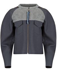 Boutique Kaotique - Handmade Indonesian Knitted Bomber Jacket - Lyst