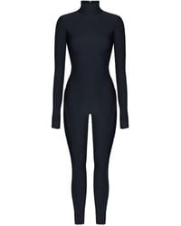 Monosuit - Long Sleeve High Neck Full Bodysuit Total - Lyst
