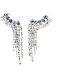 Addicted - Ilizia Earrings With Crystals & Rhinestone Cascades - Lyst
