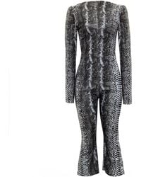 Paloma Lira - Python Jumpsuit - Lyst