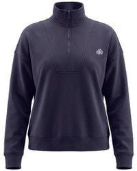 Be Athletica - Varsity Athletica Quarter-Zip Sweatshirt - Lyst