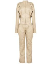 Paloma Lira - Neutrals Eightees Babe Jumpsuit - Lyst