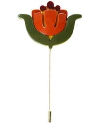 Gissa Bicalho - Brooch Stem Pequi Flower Cinnamon - Lyst