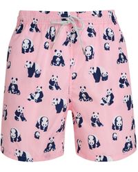 Robert & Son - Panda Swim Shorts - Lyst