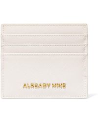 Already Mine Ny - Neutrals Ecru Card Holder – Calm & Ease - Lyst