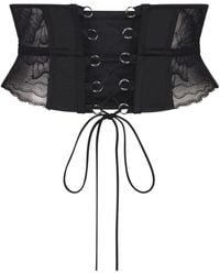 Lunatic Femme - Butterfly Waist Cincher-Corset-Collar-Bandeau - Lyst