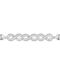 Maison De Gala - Infinity Wave Crystal Bracelet - Lyst
