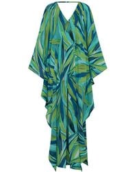 Belyed Handcraft - Grace – Elegant Chiffon Beach Kaftan By Belyed - Lyst