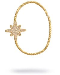 Ebru Jewelry - North Star Sparkle Vermeil Unique Ear Cuff - Lyst
