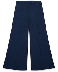 Amanda Thompson Couture - Anderson Trouser & Pinstripe Italian Wool - Lyst