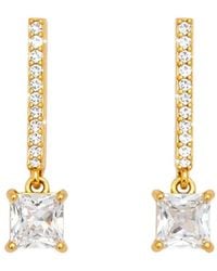 Uchi and Soto - Shikaku Drop Stone Earrings - Lyst