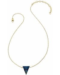 Heather Hawkins Jewelry - True Love Waits Elongated Triangle Semi-Precious Gemstone Necklace - Lyst