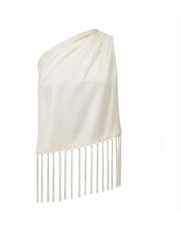 Tohen - Neutrals Manon Fringe Top 1 - Lyst