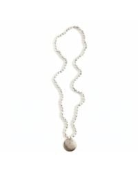 Heather Hawkins Jewelry - Rockabye Long Coin Pendant Gemstone Necklace - Lyst