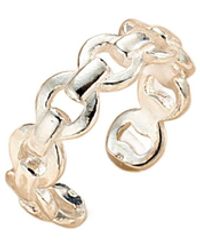 Posh Totty Designs - Curb Link Open Ring - Lyst
