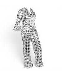 FORZA CAVALLO - Horse & Shoe Satin Pajamas - Lyst