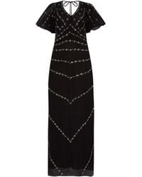 Rose & Nancy - Rose Sequin Maxi Dress - Lyst