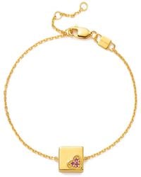 Kouree - 'Gratitude Is The Attitude' Fixed Charm Bracelet - Lyst